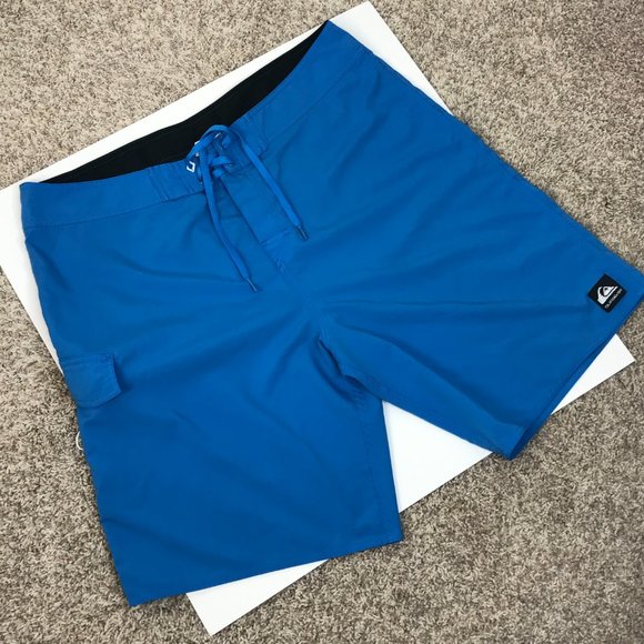 🌊Quiksilver Men's Swim Trunks | Blue | Size 38 - Picture 4 of 11